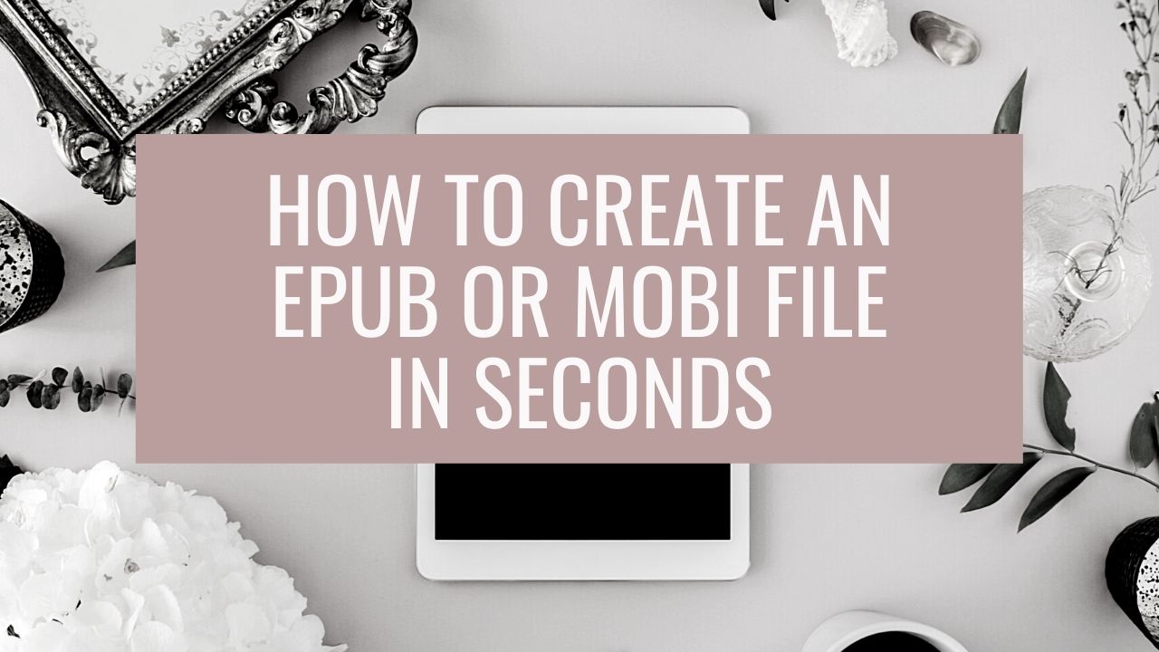 Creating Epub Files With Pages