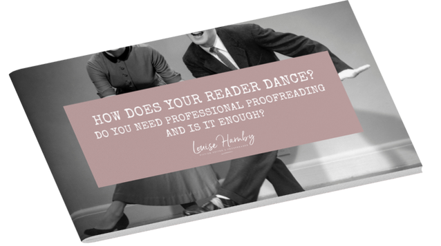 Do you need proofreading? How does your reader dance?