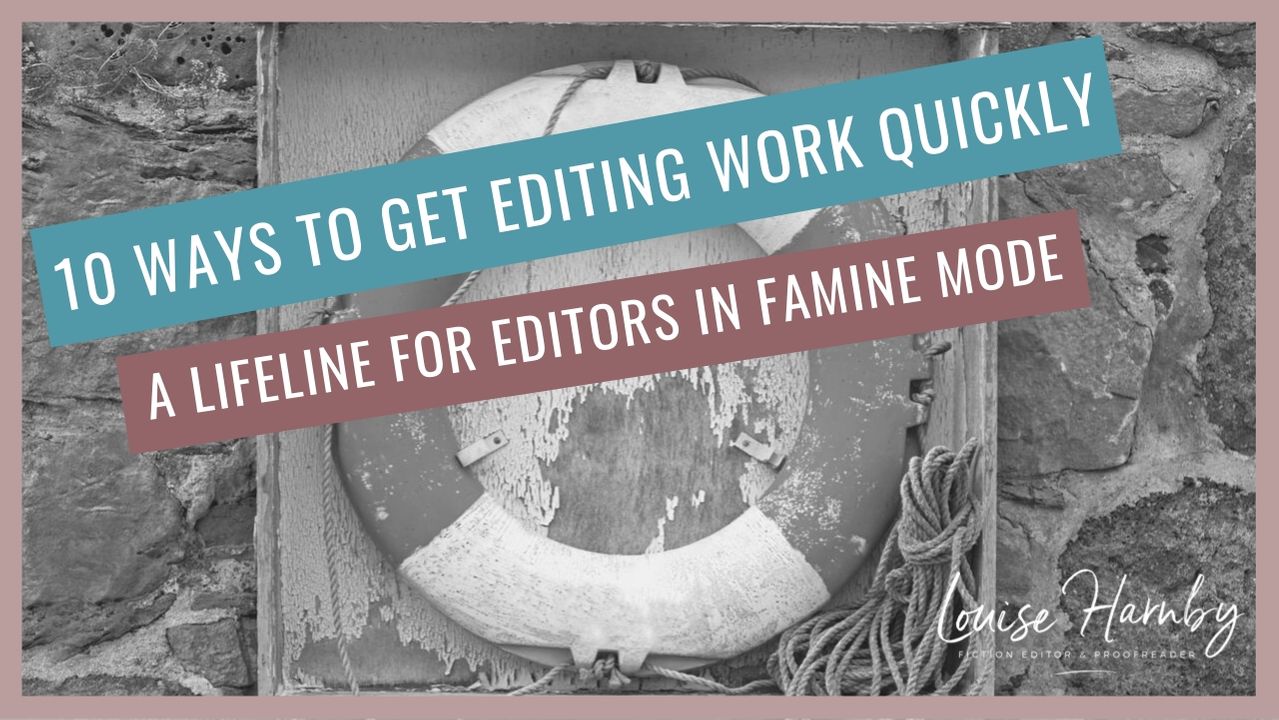 Webinar: 10 Ways to Get Editing Work Quickly