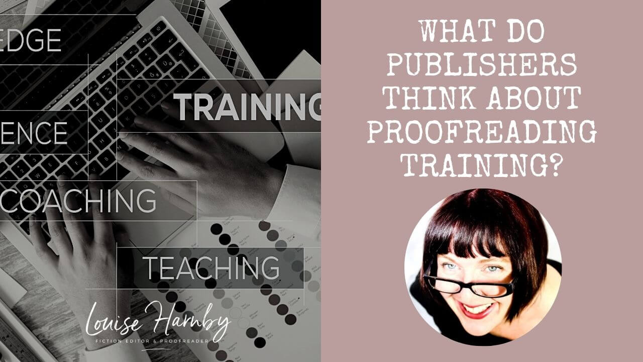 Training guidance for proofreaders