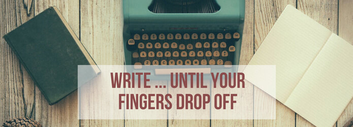 Write to hone your craft
