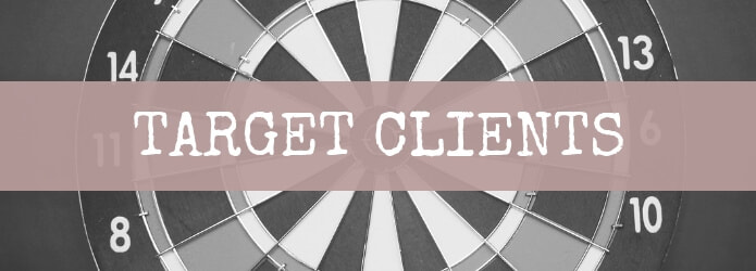 Identify target clients