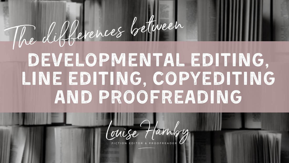 Webinar: The Differences Between Developmental Editing, Line Editing, Copyediting and Proofreading