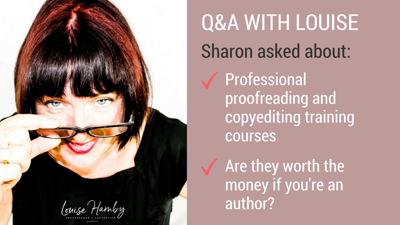 Do editing courses suit authors?