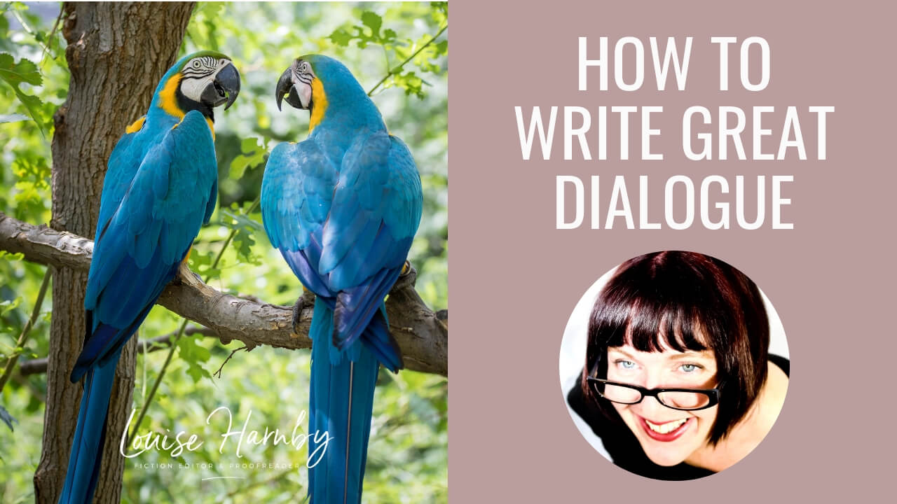 How to write good dialogue in your novel