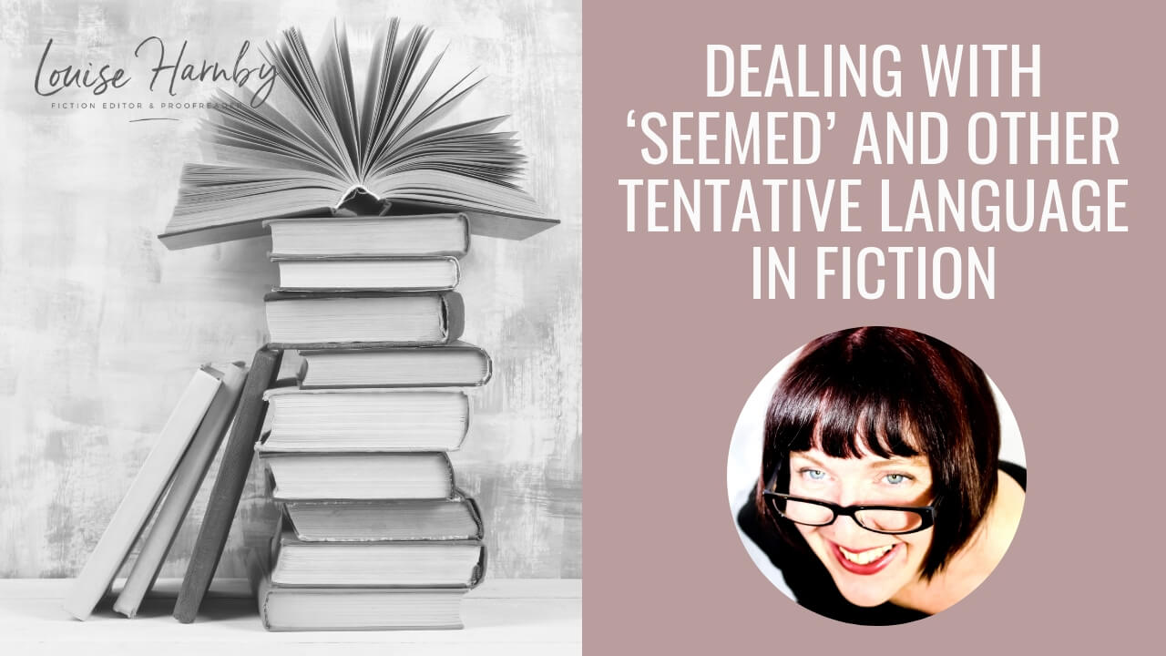 Dealing with tentative language in fiction